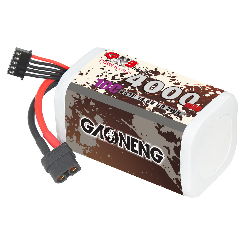 GNB 4000mAh 4S 14.8V 10C 20C W - Drone Battery Connector 评论和价格
