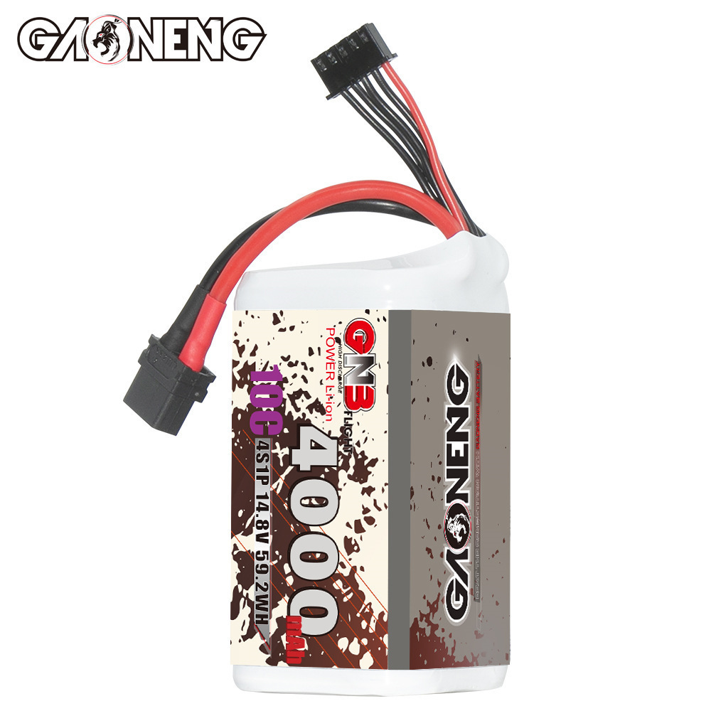 GNB 4000mAh 4S 14.8V 10C 20C W - Drone Battery Connector 评论和价格