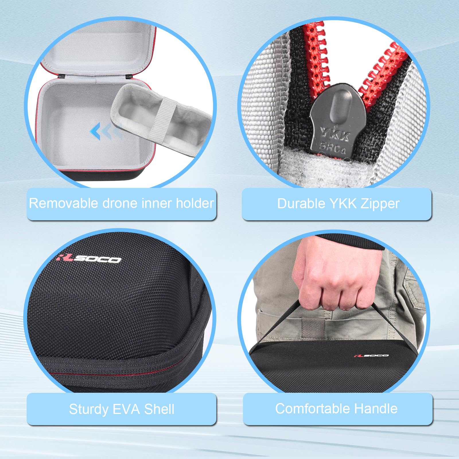 Portable Case for DJI Neo 2 Fl - Drone Battery Bag 评论和价格