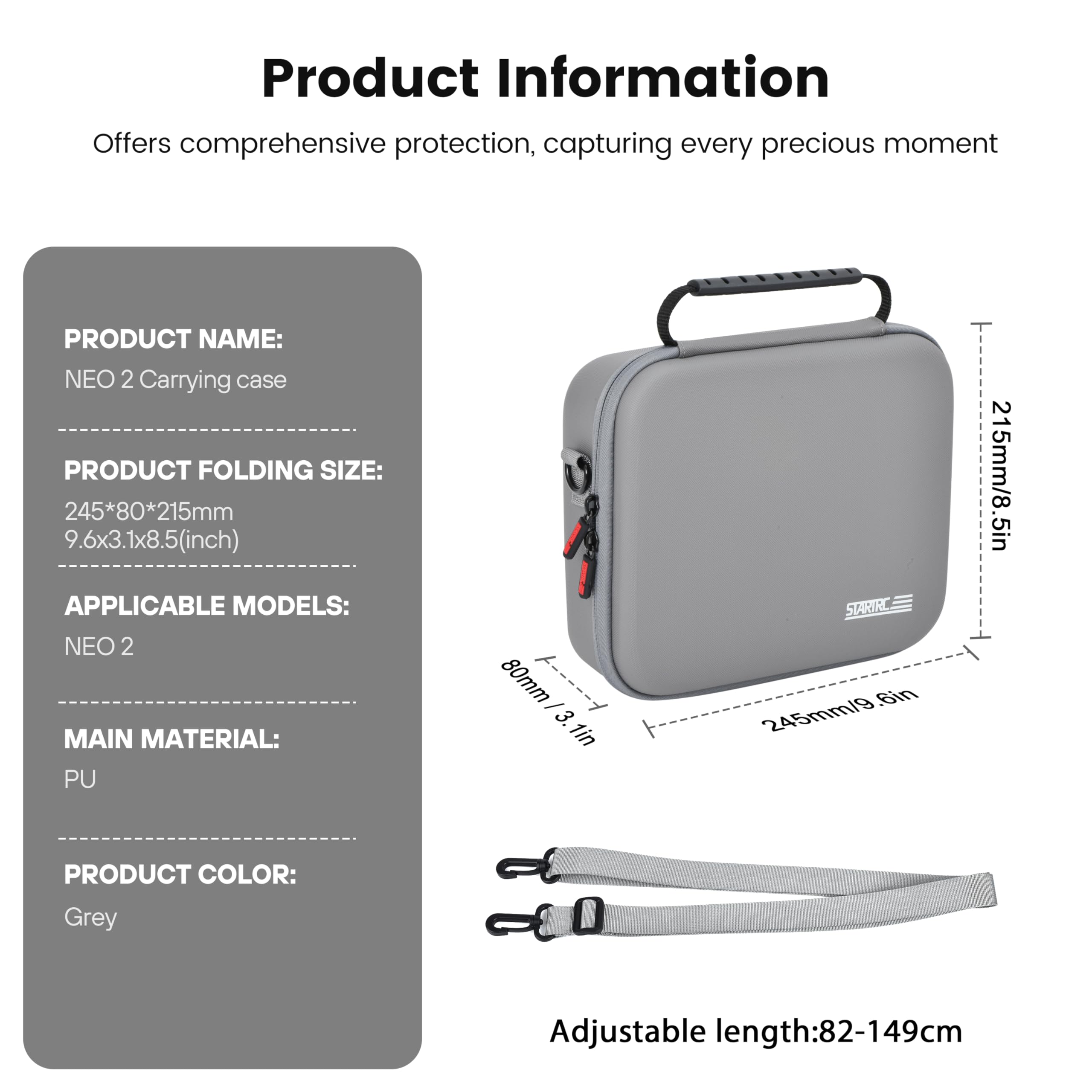 Neo 2 Portable PU Shoulder Bag - Drone Battery Case 评论和价格